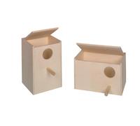 Nobby pappagallo nido orizzontale 36 x 25 x 25 cm