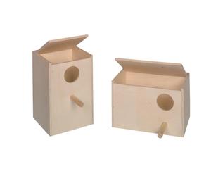 Nobby pappagallo nido orizzontale 36 x 25 x 25 cm