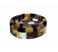 Nobby lettino in peluche 80 cm patchwork