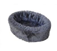 Nobby letto in peluche 100 cm grigio