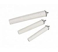 Nobby Persico minerale 22cm, bianco, perchiera per uccelli, perch, Perch per Calopsitta, Pickstones