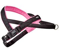 Nobby, pettorina per cani, tipo norvegese, modello "Mesh Preno" L(L: 60-76 cm + 46 cm; B: 25/35 mm) rosa