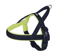 Nobby, pettorina per cani, tipo norvegese, modello "Mesh Preno" L-XL(L: 68-85 cm + 54 cm; B: 40/45 mm) giallo neon