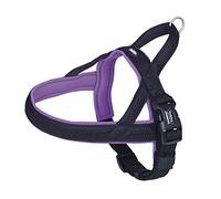Nobby, pettorina per cani, tipo norvegese, modello "Mesh Preno" L-XL(L: 68-85 cm + 54 cm; B: 40/45 mm) lila