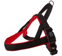 Nobby, pettorina per cani, tipo norvegese, modello "Mesh Preno" M-L(L:50 - 64 cm+42 cm; B:25/35 mm) rosso