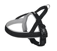 Nobby, pettorina per cani, tipo norvegese, modello "Mesh Preno" XL(L: 75-98 cm + 62 cm; B: 40/45 mm) grigio