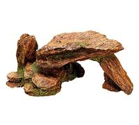 Nobby Pietra con Piante Acquario Decorativo, 22.5 x 13 x 9.5 cm