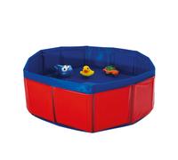 Nobby piscina per gatti con giocattoli rosso/blu; Ø 30 x 11 cm