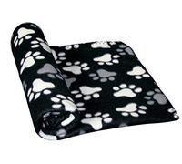 Nobby Plaid in pile Pippa Classic, nero, L x P: 50 x 75 cm