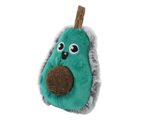 Nobby Plush Avocado con Bastone Matatabi e Pallina Catnip 13 cm