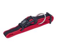 Nobby Preno - Collare per cani, 45-65 cm, 25-35 mm, colore: Rosso
