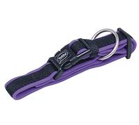 Nobby Preno, Collare per Cani in Rete, 30-45 cm/20-25 mm, Viola