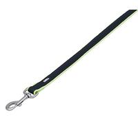 Nobby Preno - Guinzaglio a rete per cani, 120 cm/20-25 mm, giallo fluo