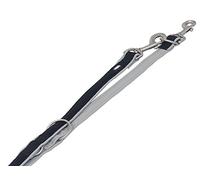 Nobby Preno - Guinzaglio da allenamento, 200 cm, 20-25 mm, colore: Grigio