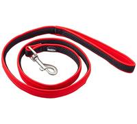 Nobby Preno - Guinzaglio per cani in rete, 120 cm/15-20 mm, rosso