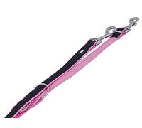 Nobby Preno Mesh Traning guinzaglio, 200 cm/25 - 35 mm, Rosa