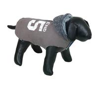 Nobby Pullover per Cani Depend Blu/Grigio - Caldo, Alimentato, Con Cappuccio