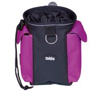 Nobby Sacchetto Snack 2in1 per Cani Lampone, Dispenser Escrementi, Ø 11 X 16 CM