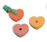 Nobby Salgemühle "Cuore" con supporto 3 pezzi, ogni 30 g