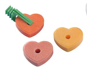 Nobby Salgemühle "Cuore" con supporto 3 pezzi, ogni 30 g