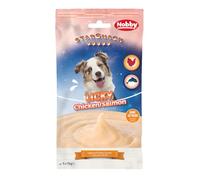 Nobby StarSnack LICKY Pollo & Salmone 5 x 15 g