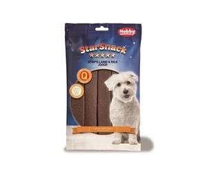 Nobby STARSNACK Strips "Lamb & Rice" sacchetto, 20 pezzi