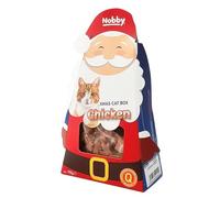 Nobby StarSnack Xmas - Scatola per snack con gatto