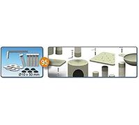 Nobby STARSYSTEM Screw Set DE Luxe, 10 x 50 mm