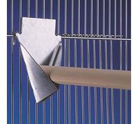 Nobby Supporto per asta per ramo in metallo, misura media, 12,0 x 12,0 cm
