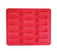 Nobby Tappetino da forno in silicone ossa 30 x 25 cm; 15 pezzi; 1 figura