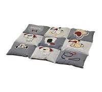 Nobby Tappeto PATCHY Classic grigio/beige L x L 58 x 80 cm