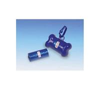 Nobby TidyUp - Dispenser di Sacchetti Bone, Colore: Blu 2 Rotoli da 15 Sacchetti