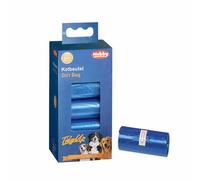 Nobby TidyUp, sacchetti per escrementi blu, 10 rotoli da 15 sacchetti