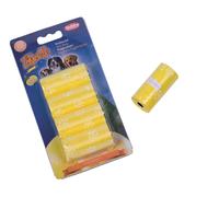 Nobby TidyUp sacchetti per escrementi "LEMON" con stampa di zampa 4 rotoli da 20 sacchetti
