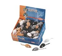 Nobby Topo di peluche a pelo corto Display 140 pezzi; 5 cm