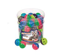 Nobby Toy Box Gatto Lattina 42 pz. 4 cm pallina di plastica colorata