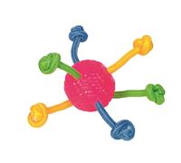 Nobby TPR Ball con corde da gioco Ø 8 cm