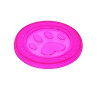 Nobby TPR Fly-Disc "Paw" 22 cm rosa