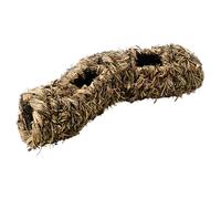 Nobby Tunnel In Erba Per Roditori - 100% Erba Naturale, Rifugio E Parco Giochi