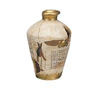 Nobby Vaso Ornamenti per Acquario, 12 x 12 x 17.5 cm, Oro, Egitto, Matrimonio