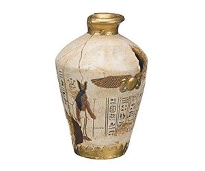 Nobby Vaso Ornamenti per Acquario, 12 x 12 x 17.5 cm, Oro, Egitto, Matrimonio