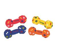 Nobby Vinyl Halter "CLASSIC" con Squeaker assortiti a colori 14 cm