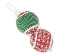 Nobby Xmas - Palline da tennis, M 6,3 cm, 2 maglie