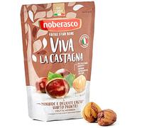 Noberasco Viva la Castagna- Snack Castagne italiane morbide, 100 g, Confezione da 12