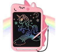 NOBES Regalo Giochi Bambini 2 3 4 5 6 7 Anni, Tavoletta Grafica LCD Scrittura 10 Pollice Giocattoli Educativi, Lavagna Magnetica Unicorno Ragazze (Rosa)