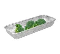 NobesOnbet Cestello in Metallo, cestello per colino sul lavello della Cucina Filtro per gocciolare Bacchette da Cucina Cestello per lavello da Cucina Verdure a Goccia