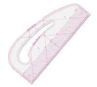 NobesOnbet Righello Curvo per Design di Moda Multifunzionale e metrico, utilizzato per Il Disegno preciso dei Modelli, è Uno Strumento Ideale per Principianti e sarti, Misura 43 * 19 cm