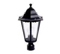 Nobile 2051/25/bi lampada attacco palo d60 esagonale bianco 100w e27