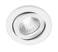 Nobile Faretto Incasso Tondo Bianco orientabile 9086/BI