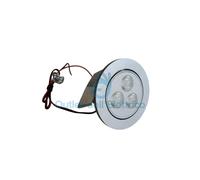 Nobile illuminazione 225/3k/al faretto incasso led tondo 3x3w 700ma 3100k